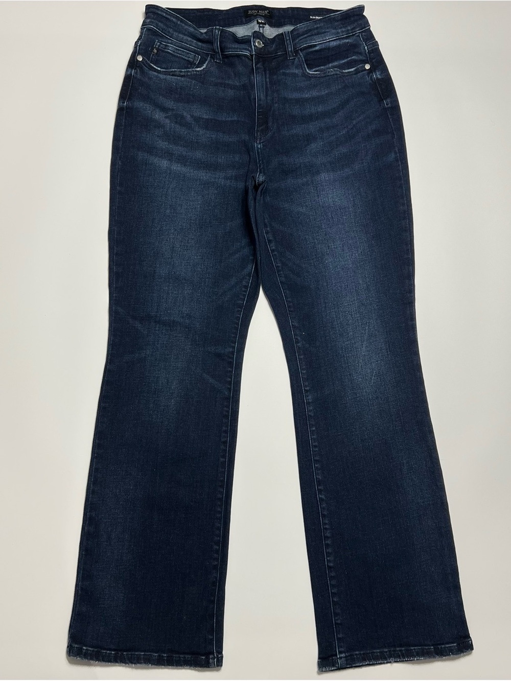 Judy Blue Slim Bootcut Jeans 16W High Rise Dark Wash Stretch